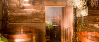 Bathhouse made of larch, linden, aspen: which is better