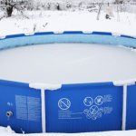 How to prepare and where to store a frame pool in winter