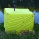 Походная баня-палатка - вариант отдыха на даче, рыбалке или охоте