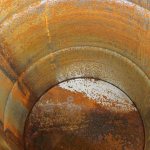 rust in the sauna stove tank